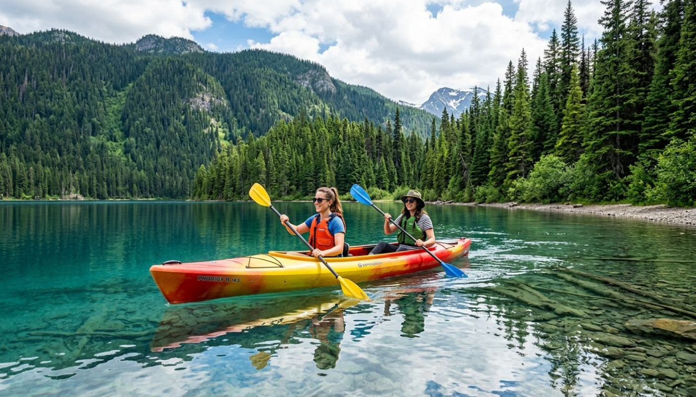 Rilassamento - Benefici del kayak gonfiabile per due persone nelle attività all'aperto